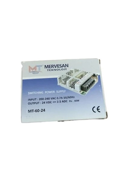 Mt-60-24 60W 24V 2.5A Metal Kasa Adaptör fiyatları