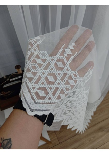 Sama Sade Düz Etek Işlemeli Ütü Istemez Yeni Tarz 3kat Pileli Tül Perde modelleri