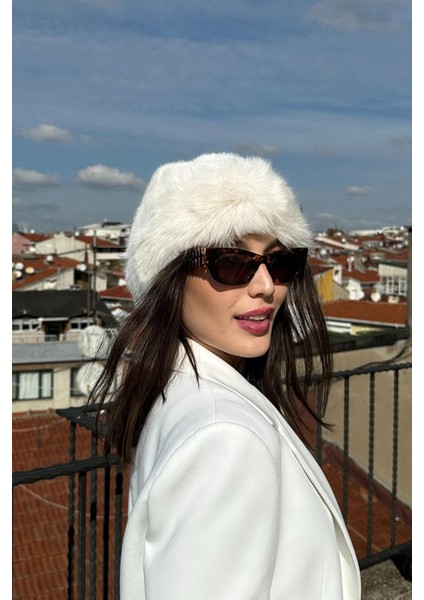 Kadın Kışlık Luxury Fox Fur Içi Deri Moğol Tarz Kürk Kalpak Şapka fiyatları