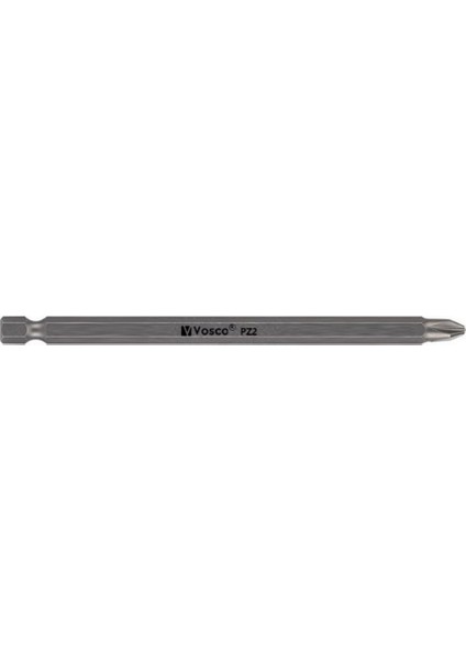 Bits Uç Matkap Ucu Tornavida Ucu Vidalama Ucu PZ2-200 mm - 1 Adet