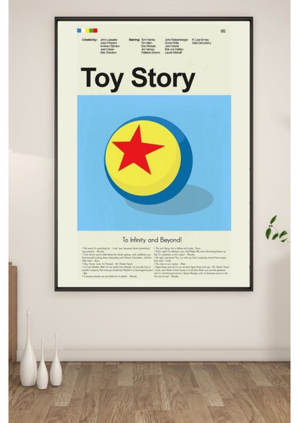 A3 Toy Story Baskılı Poster