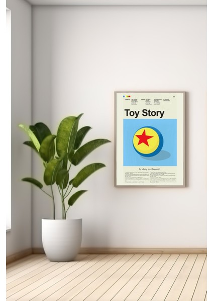A3 Toy Story Baskılı Poster
