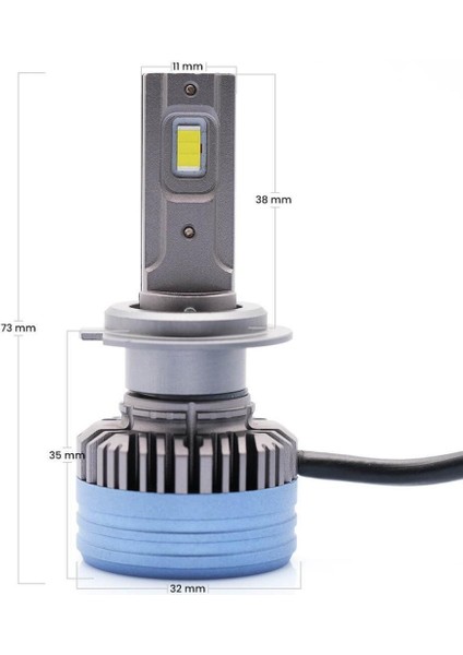 Ford Courier Milestone H7 28000 Lumens Katana Edition