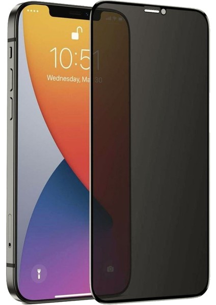 Apple iphone 12 Pro Hayalet Ekran Koruyucu, Şeffaf Kılıf ve Şarj Kablosu Seti | 3'lü Koruma Paketi