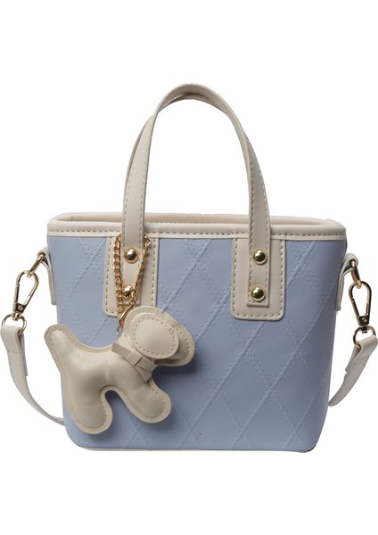 Kolye ile Moda Premium Doku Crossbody Kadın Çanta (Yurt Dışından)