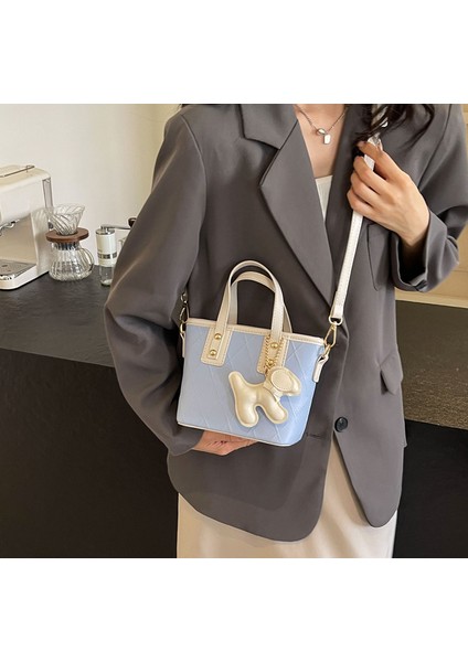 Kolye ile Moda Premium Doku Crossbody Kadın Çanta (Yurt Dışından) modelleri