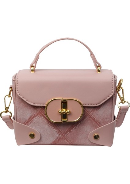 Yeni Moda Üst Düzey Tek Omuz El Çantası Crossbody Küçük Kare Çanta (Yurt Dışından)