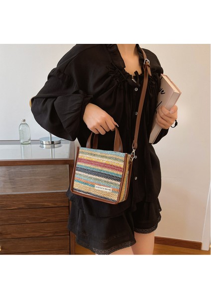 Yeni Moda Dokuma Omuz Çantası (Yurt Dışından) modelleri