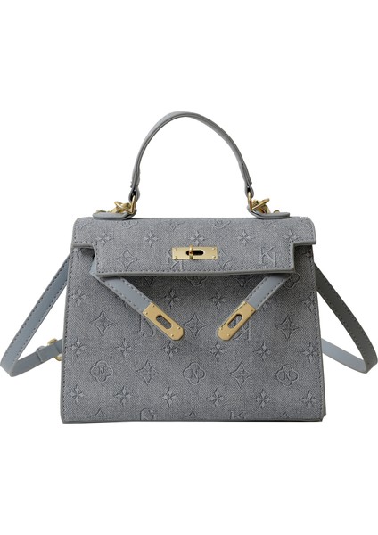 Moda Popüler Çok Yönlü Pu Omuz Crossbody Küçük Kare Çanta (Yurt Dışından)