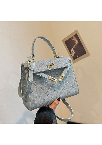 Moda Popüler Çok Yönlü Pu Omuz Crossbody Küçük Kare Çanta (Yurt Dışından) modelleri
