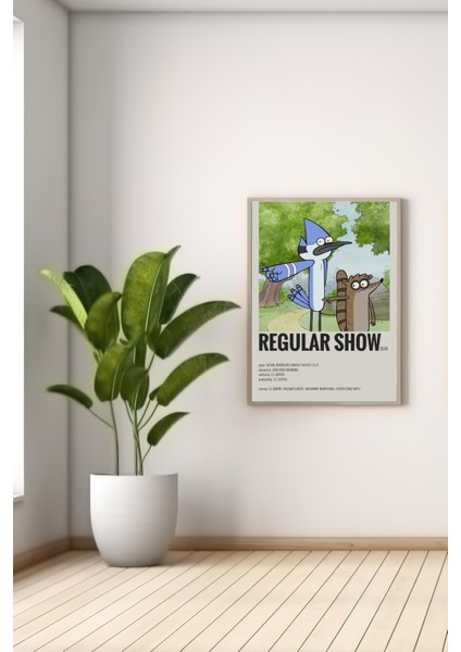 A3 Regular Show Baskılı Poster