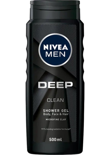 Men Deep Dimension Clean Shower Gel - Duş Jeli 500ML