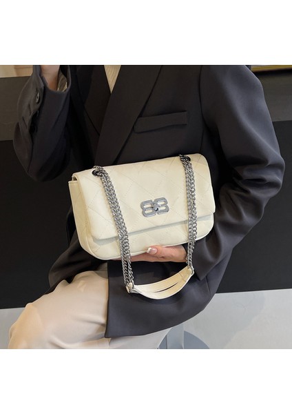 Yeni Moda Nakış Ipliği Omuz Crossbody Zincir Çanta (Yurt Dışından) modelleri