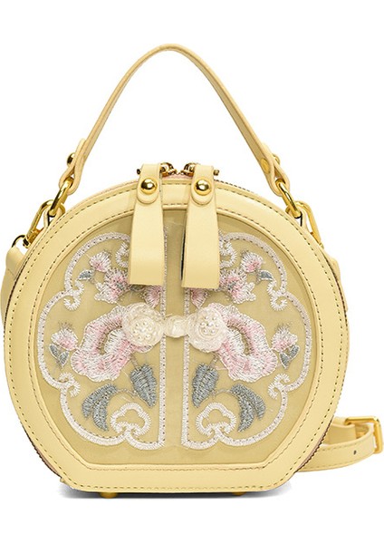 Yeni Çin Tarzı Zarif Nakış Kadın Omuz Çantası (Yurt Dışından)