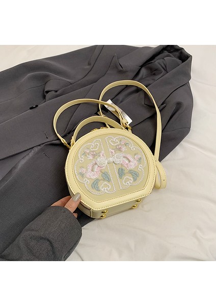 Yeni Çin Tarzı Zarif Nakış Kadın Omuz Çantası (Yurt Dışından) fiyatları