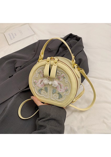 Yeni Çin Tarzı Zarif Nakış Kadın Omuz Çantası (Yurt Dışından) modelleri