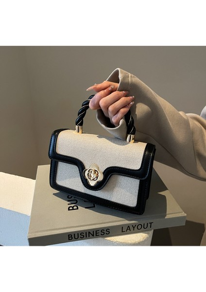 Yeni Lüks Crossbody Çanta Çok Yönlü Kilit Küçük Kare Çanta (Yurt Dışından) fiyatları