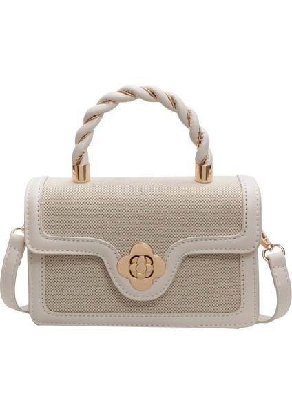 Yeni Lüks Crossbody Çanta Çok Yönlü Kilit Küçük Kare Çanta (Yurt Dışından)