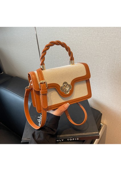 Yeni Lüks Crossbody Çanta Çok Yönlü Kilit Küçük Kare Çanta (Yurt Dışından) fiyatları