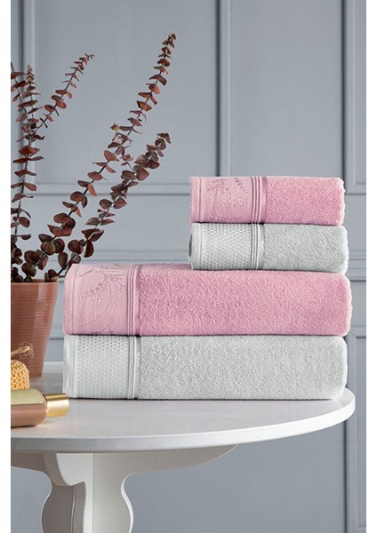 Ditsy Aile Seti Pembe - Gri fiyatları