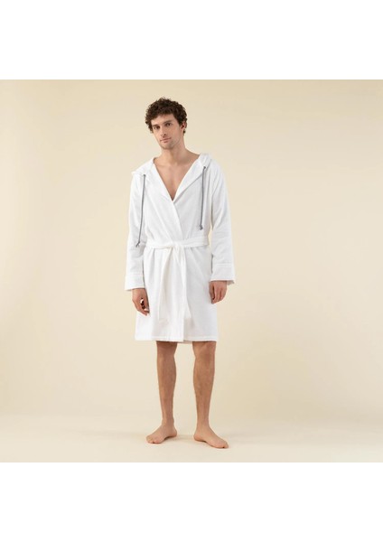 Ferme Unısex Bornoz Beyaz fırsatları