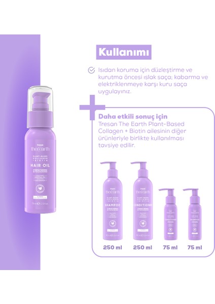 Collagen Saç Yağı + Aloe Vera Saç Yağı modelleri