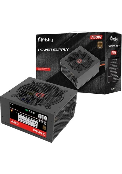 Ontech - Frısby FR-PS7580P 750W 80 Plus Bronz Power Supply