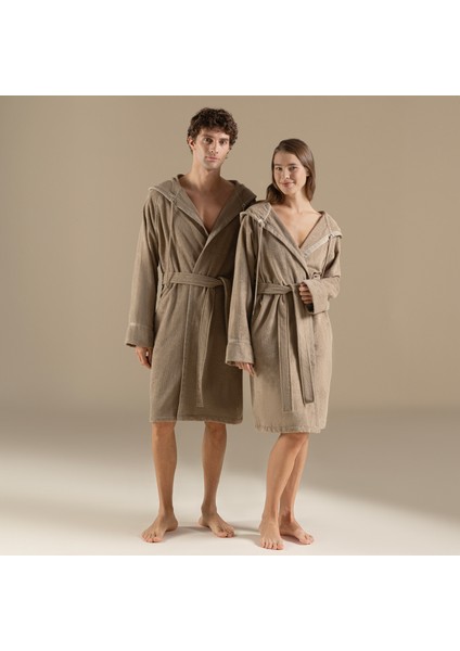 Ferme Unısex Bornoz Haki