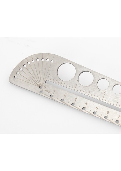 Cetvel Pergel Açıölçer Paslanmaz Çelik Altıgen Cetvel Ölçek Aracı (Yurt Dışından) fiyatları
