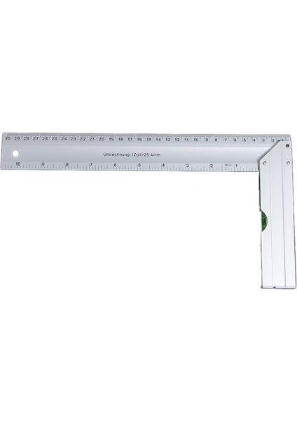 Kare Cetvel Seti Kiti 300MM (12 Inç) Ayarlanabilir Mühendisler Kombinasyonu (Yurt Dışından)