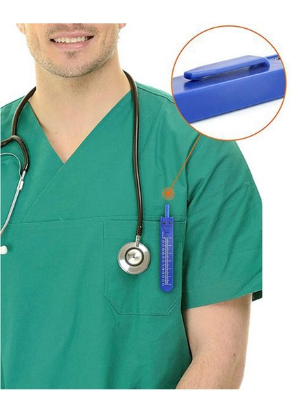 1 Adet Ekg Ekg Hemşire Veya Doktor Kaliperi Elektrokardiyografları Ölçmek Için (Yurt Dışından) fırsatları