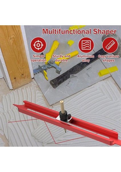 Hassas Profil Çizme Cetveli, Ağaç Işleme Kenar Köşe Ölçeri (Yurt Dışından) indirimleri