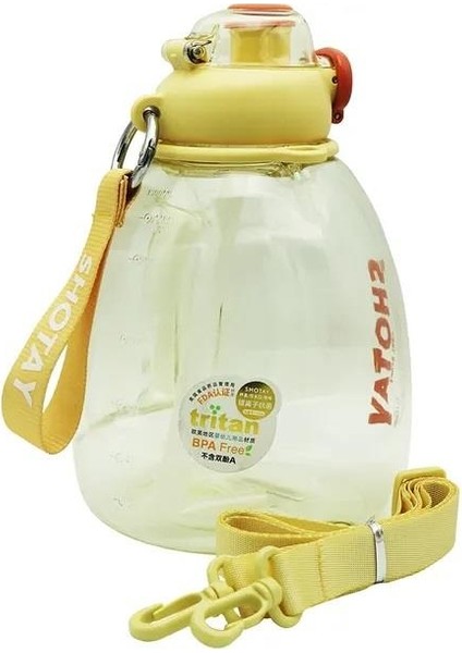 Hippo Su Matarası Xl Tritan Sarı 1300ML fırsatları