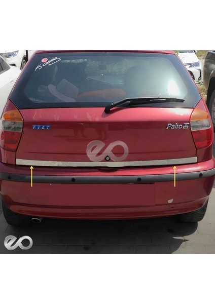 Fiat Palio Krom Alt Bagaj Çıtası 1998 ve Üzeri Paslanmaz Çelik