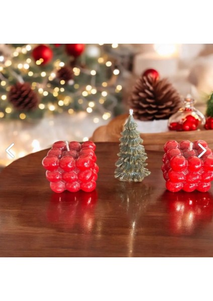 3 Lü Mum Set Dekoratif Hediyelik Kokulu Doğal El Yapımı fiyatları