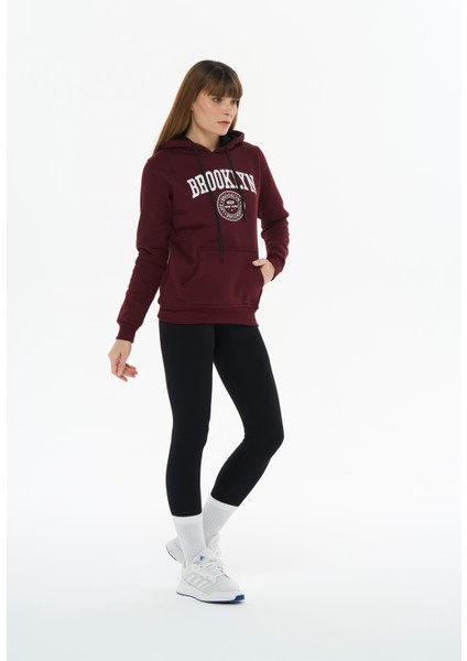 Kadın Pamuklu Içi Polarlı Kapüşonlu Sweatshirt fırsatları