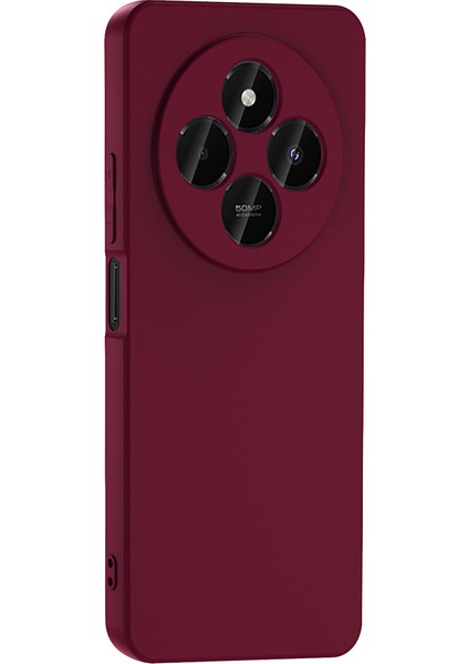 Xiaomi Poco C75 Kılıf Kamera Korumalı Mara Lansman Içi Kadife Silikon