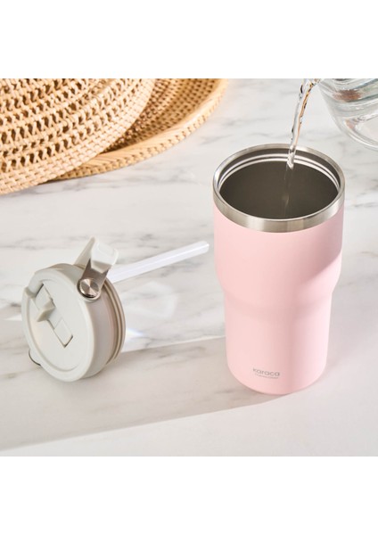 Star Ice Çelik Sızdırmaz Termos 550 ml Pembe modelleri