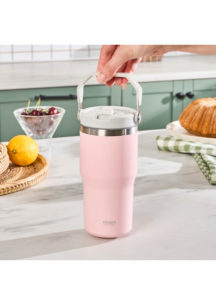 Star Ice Çelik Sızdırmaz Termos 550 ml Pembe fırsatları