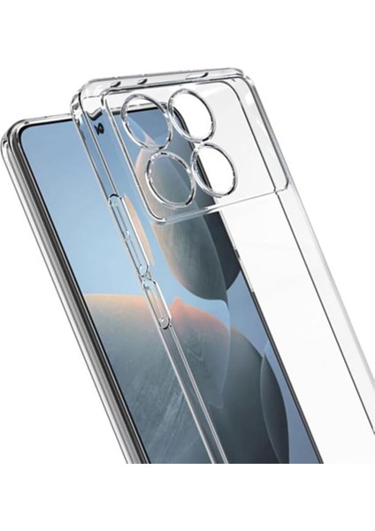 Poco X6 Pro 5g Kılıf Şeffaf Kamera Korumalı Esnek Yumuşak Silikon fırsatları