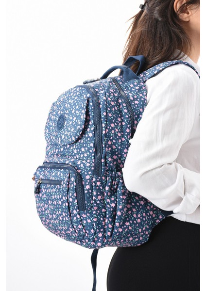 Çok Gözlü Laptop Bölmeli Suya Dayanıklı Kumaş Unisex Büyük Boy Sırt-Okul Çantası fiyatları
