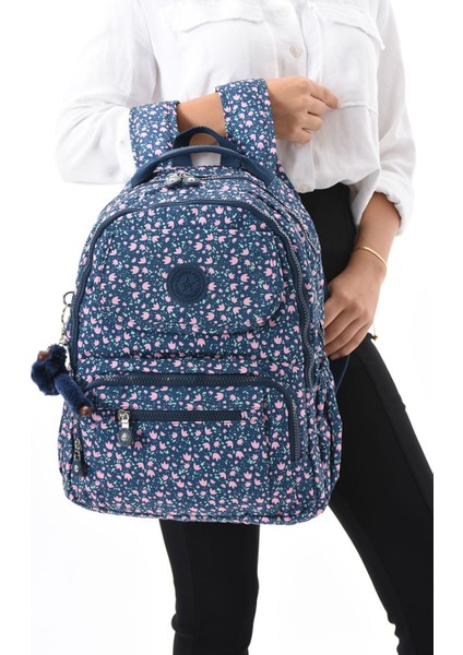 Çok Gözlü Laptop Bölmeli Suya Dayanıklı Kumaş Unisex Büyük Boy Sırt-Okul Çantası modelleri