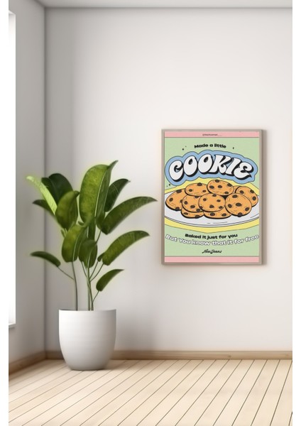 A3 Cookıe Baskılı Poster