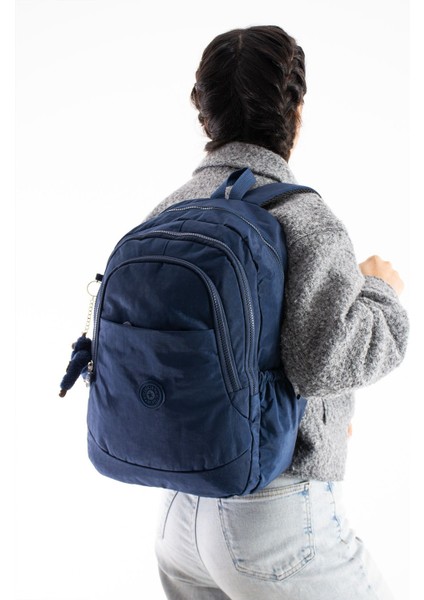 Su Geçirmez Kumaş Lacivert Çanta Yükseklik 40CM Genişlik 28CM fiyatları