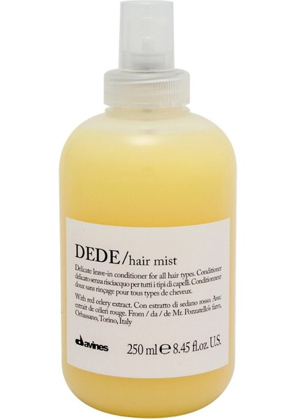 Dede Ince Telli Saçları Koruyucu Sprey 250ml