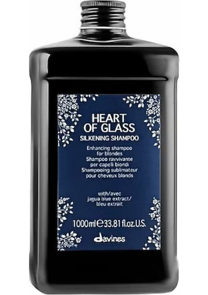 Heart Of Glass Ipeksi Şampuan 1000ML - Pompa Hediyeli - %100 Orijinal