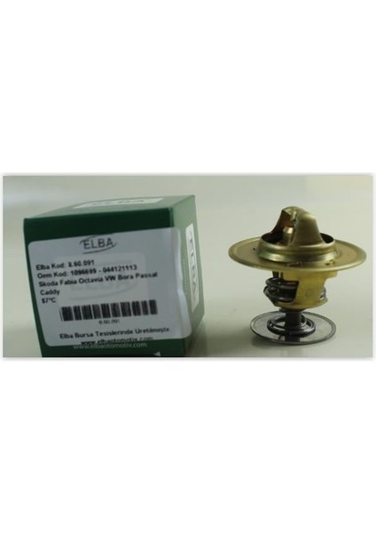 Termostat Vw2 Golf 4-Bora-Polo-Passat-Caddy 2-T4- 54X31X35