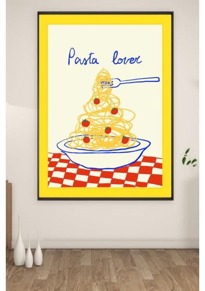 A3 Pasta Lover Baskılı Poster