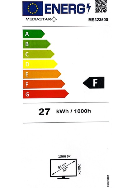 32" 82 Ekran Uydu Alıcılı HD Ready Android  LED TV