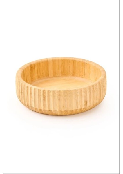 Bambu Çizgili Kase Meyvelik Ekmeklik Salata Meze Bowl Curve Kase Sunum Tepsisi fiyatları